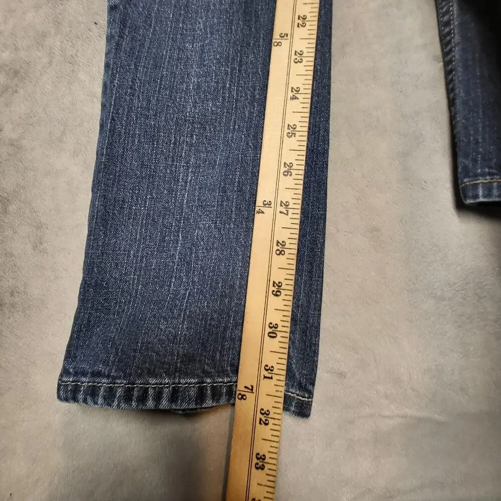 Levi's 511 Slim Jeans Mens 32x34 Blue Tapered Denim Medium Wash Cotton